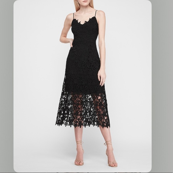 Express | Dresses | Expresses Floral Lace Midi Dress Nwt | Poshmark Express | Dresses | Expresses Floral Lace Midi Dress Nwt | Poshmark